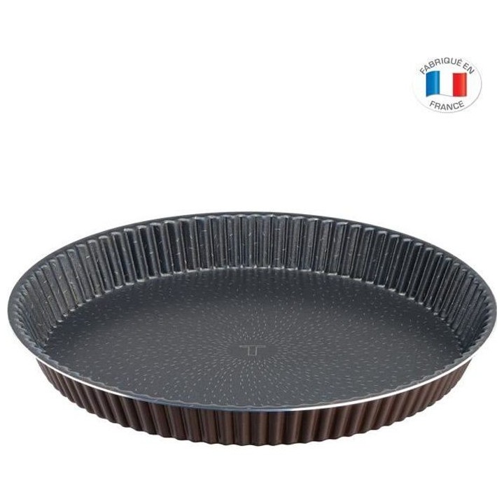TEFAL J1608202 SUCCESS Moule a tarte 24cm, Revetement antiadhésif sai