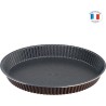 TEFAL J1608202 SUCCESS Moule a tarte 24cm, Revetement antiadhésif sain, Démoulage parfait, Cuisson parfaite, Aluminium recycl