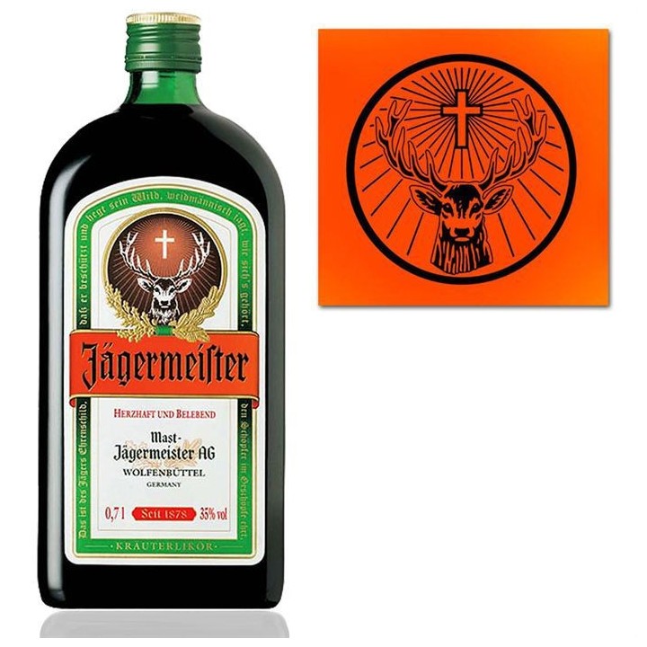 Liqueur Jagermeister - Liqueur herbale - Allemagne - 35%vol - 70cl