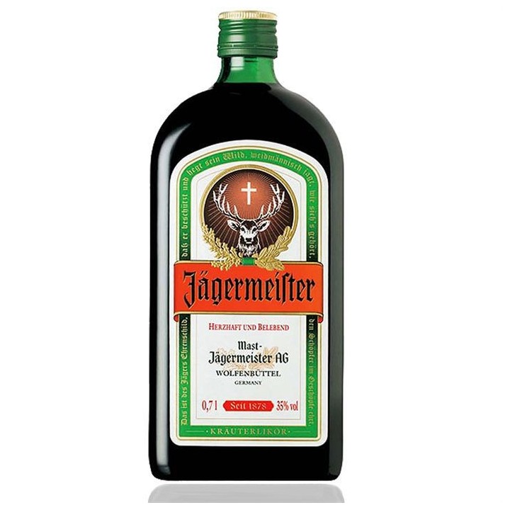 Liqueur Jagermeister - Liqueur herbale - Allemagne - 35%vol - 70cl