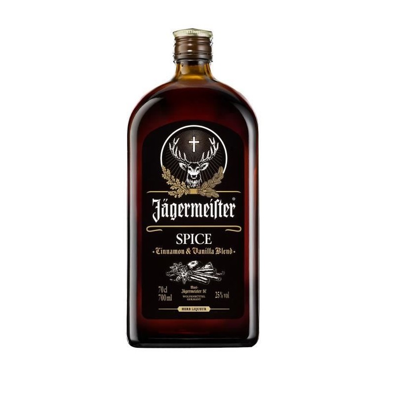 Liqueur Jagermeister Spice - Liqueur herbale - Allemagne - 25%vol - 70cl