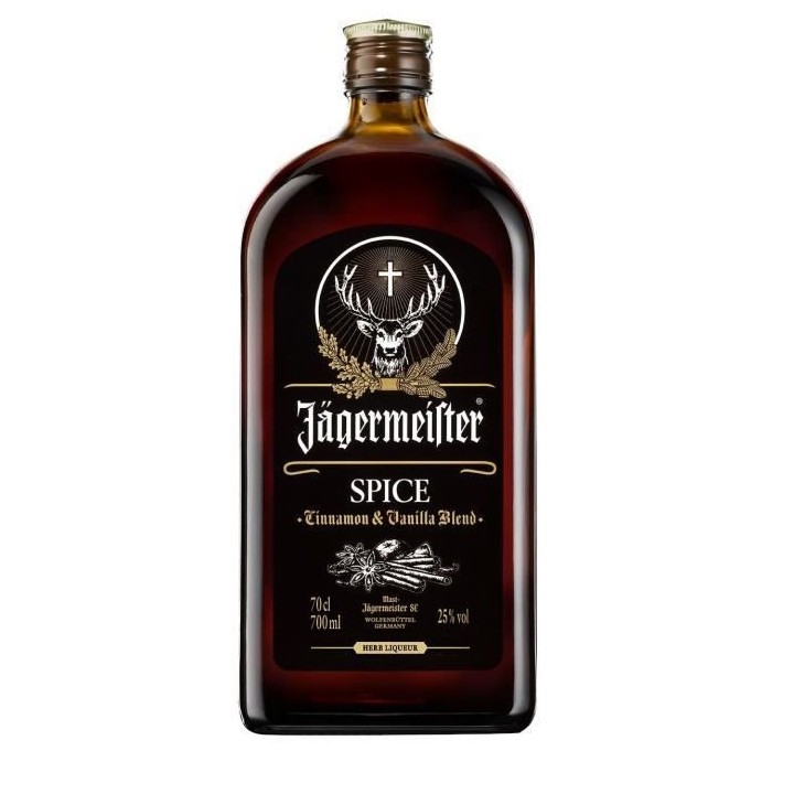 Liqueur Jagermeister Spice - Liqueur herbale - Allemagne - 25%vol - 70