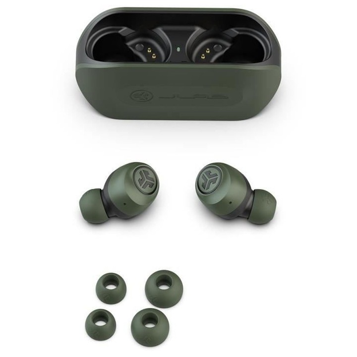 JLab Audio - GO Air True Wireless Earbuds Green/Black - Écouteurs san
