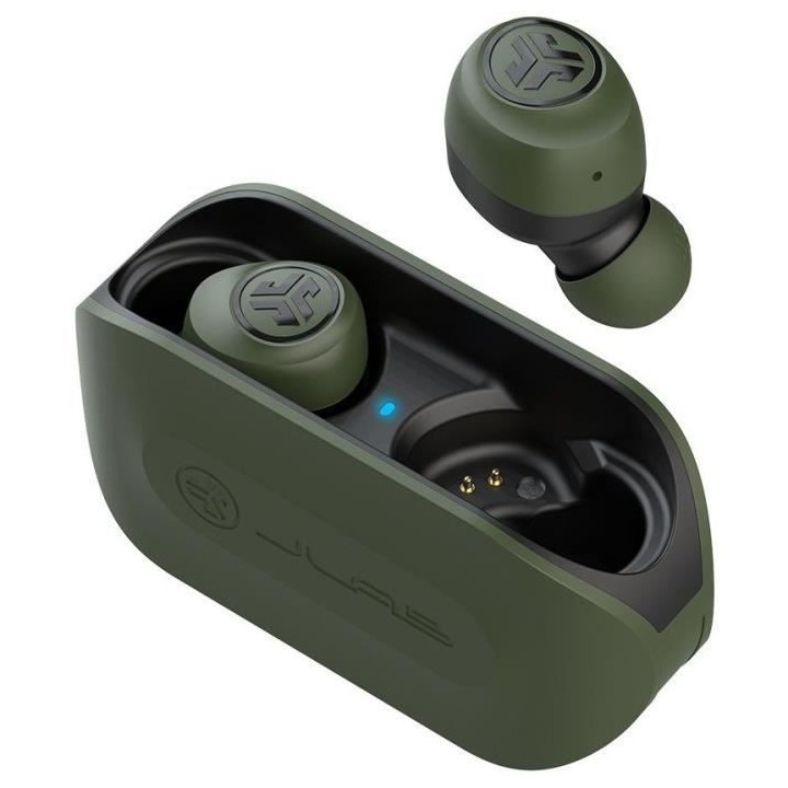 JLab Audio - GO Air True Wireless Earbuds Green/Black - Écouteurs san