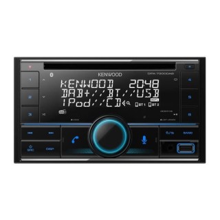 Autoradio - KENWOOD - 2 DIN DPX-7300DAB - CD - USB - Bluetooth - iPhon