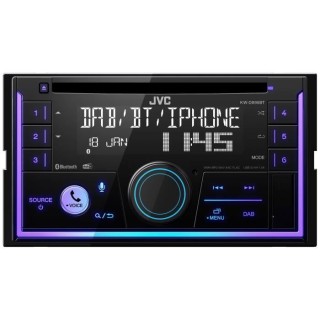 Autoradio - JVC - 2 DIN KW-DB95BT - CD - USB - iPod - Bluetooth - DAB+