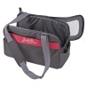 KERBL Sac de transport Axion pour chien - 44x20x27cm - Noir et rouge