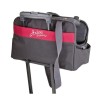 KERBL Sac de transport Axion pour chien - 44x20x27cm - Noir et rouge