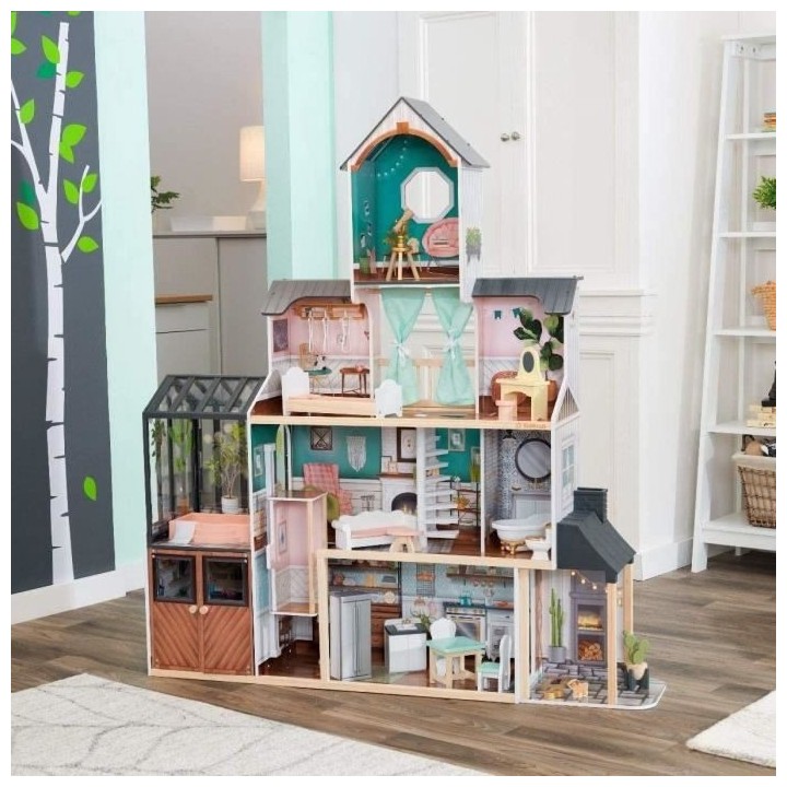 Maison de Poupées - Bois Céleste - KIDKRAFT - Bleu - Accessoires