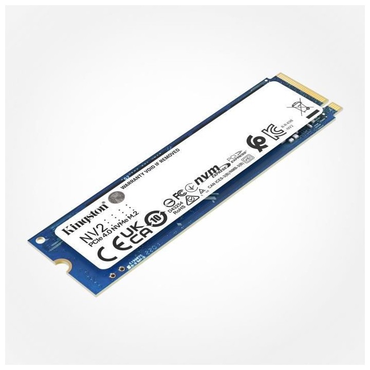 KINGSTON TECHNOLOGY Disque dur - SSD NV2 - 1To interne - M.2 2280 PCIe