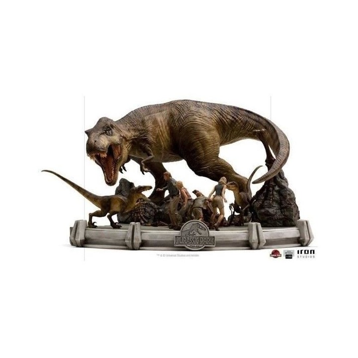 Diorama Jurassic Park 1/20