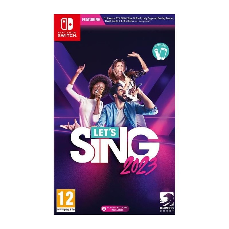 Let's Sing 2023 Jeu Switch