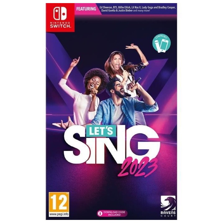 Let's Sing 2023 Jeu Switch
