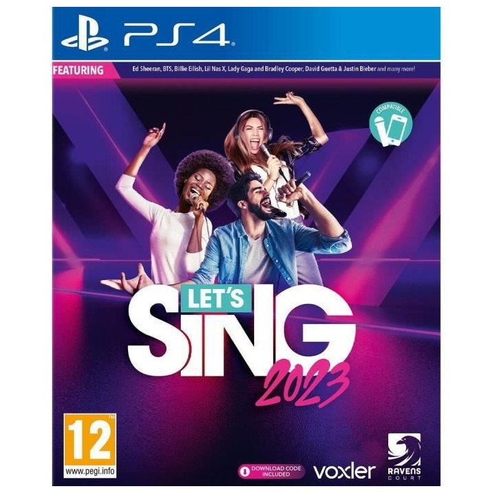 Let's Sing 2023 Jeu PS4