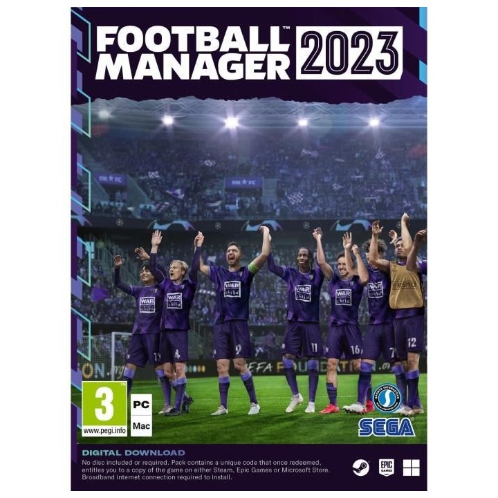 Football Manager 2023 ( Code in box ) Jeu PC
