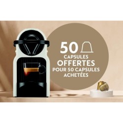 KRUPS NESPRESSO YY1530FD Inissia Machine expresso a capsules, Pression 19 bars, Blanc