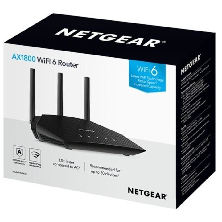 Routeur Wifi 6 - NETGEAR - RAX10