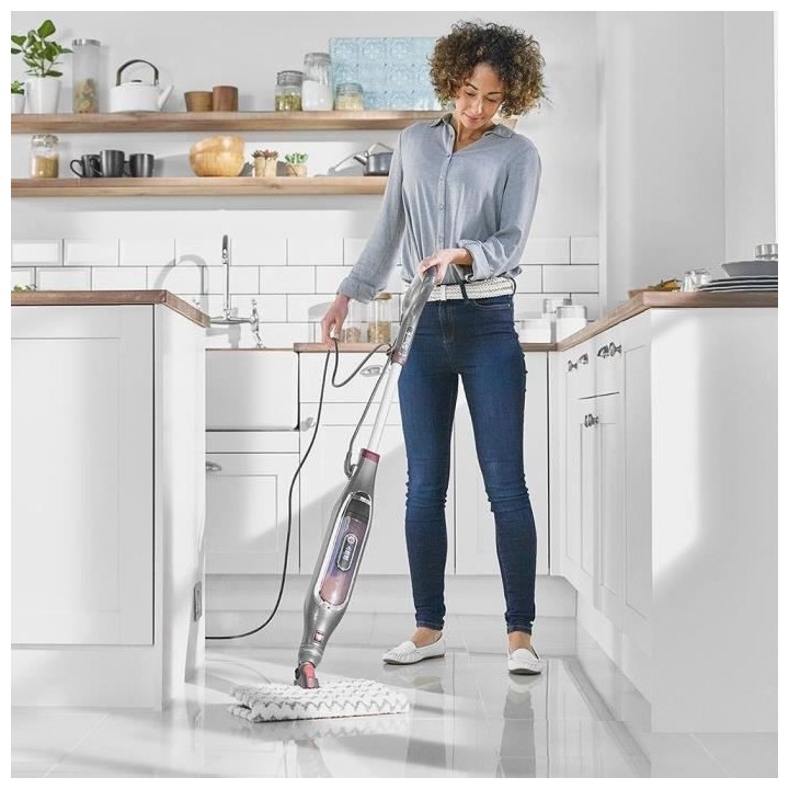 SHARK S6003EU - Balai vapeur - Technologie Klik'n'Flip pour doubler la