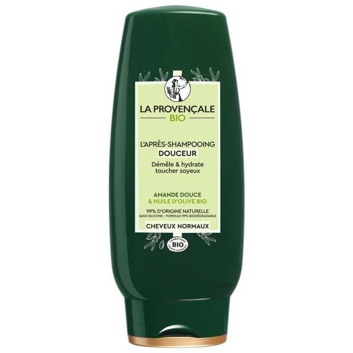 Apres-Shampooing LA PROVENCALE BIO Douceur Cheveux normaux - 200 ml