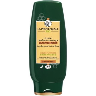 Apres-Shampooing 2-en-1 Démelant et Masque LA PROVENCALE BIO Nutritio