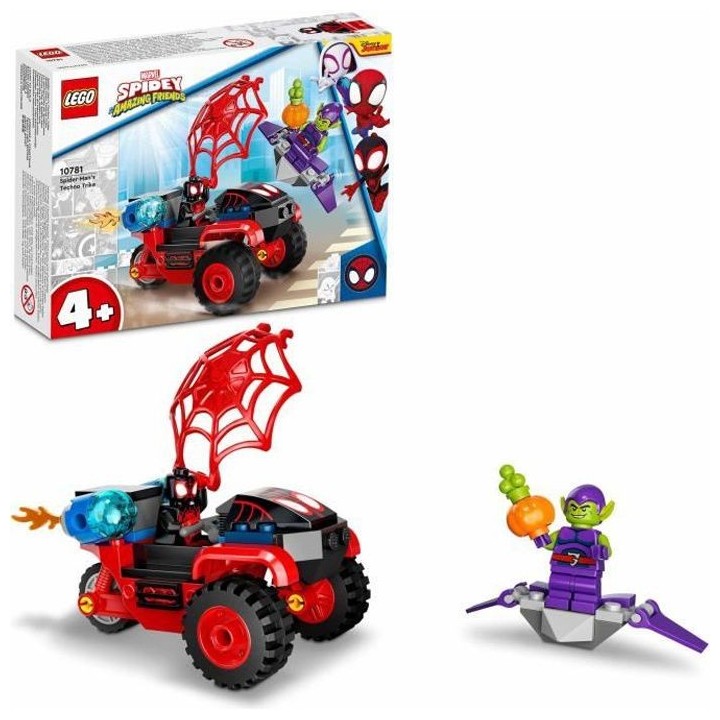 LEGO 10781 Marvel Spidey et Ses Amis Extraordinaires Miles Morales : L