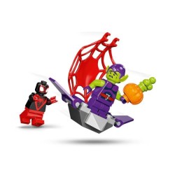 LEGO 10781 Marvel Spidey et Ses Amis Extraordinaires Miles Morales : Le Techno-Trike de Spider-Man, Jouet Enfants +4 Ans