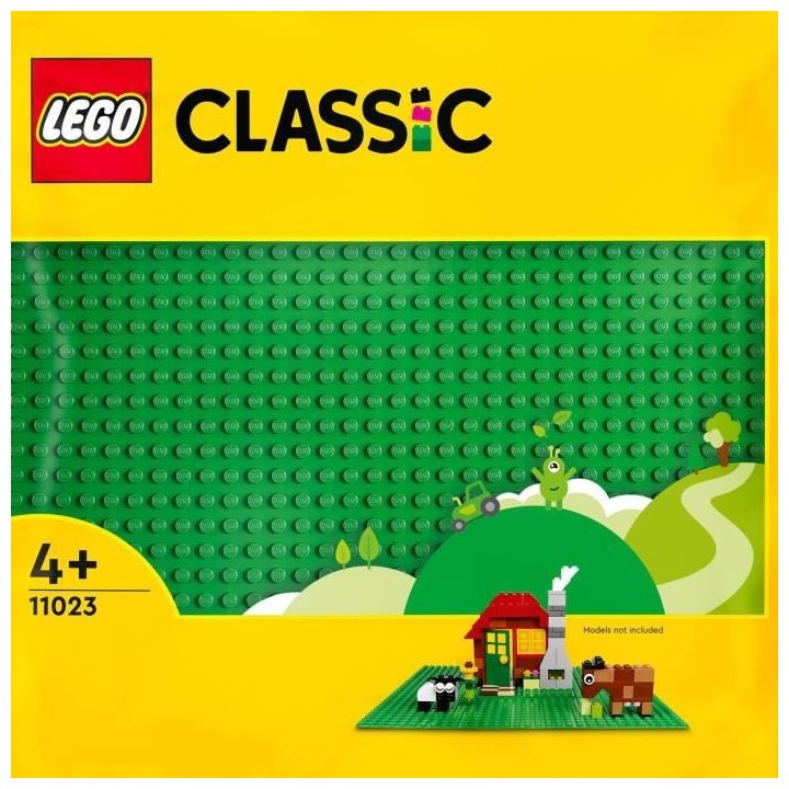 LEGO 11023 Classic La Plaque De Construction Verte 32x32, Socle de Bas