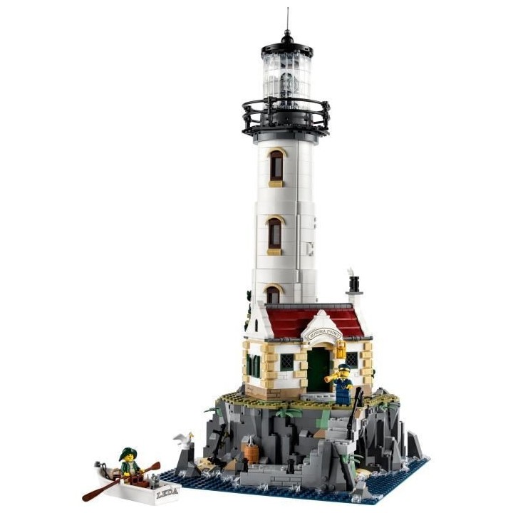 LEGO 21335 Ideas Le Phare Motorisé, Maquette a Construire, Idée Cade