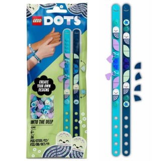 LEGO 41942 DOTS Bracelets Porte-Bonheur Plongée en Eaux Profondes Set
