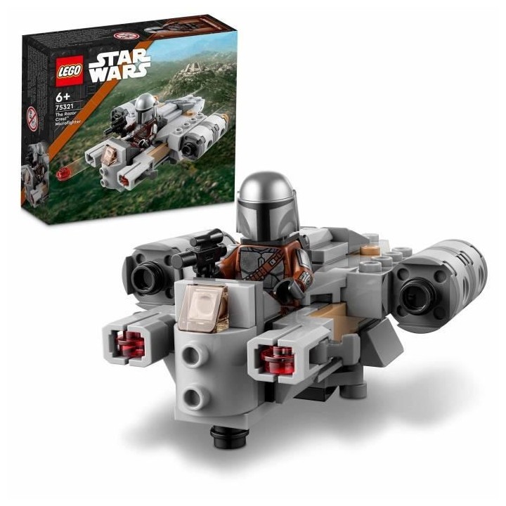 LEGO 75321 Star Wars Microfighter Razor Crest, Jouet de Construction p