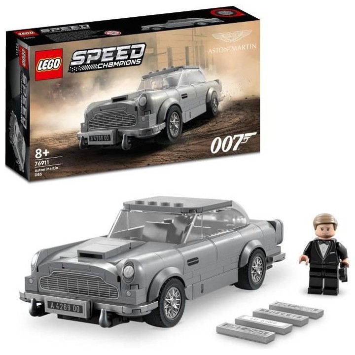 LEGO Speed Champions 76911 007 Aston Martin DB5, Jouet, Voiture Modél