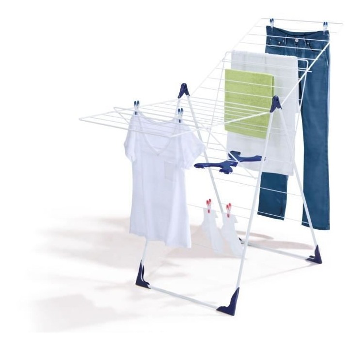 Séchoir a linge sur pied pliable Classic 200 Flex 81408 Leifheit - Ta