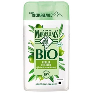 Le Petit Marseillais Bio Gel Douche Rafraîchissant Feuille d'Olivier