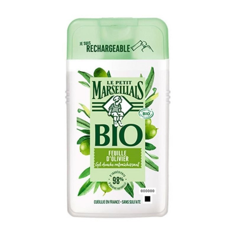 Le Petit Marseillais Bio Gel Douche Rafraîchissant Feuille d'Olivier 250ml