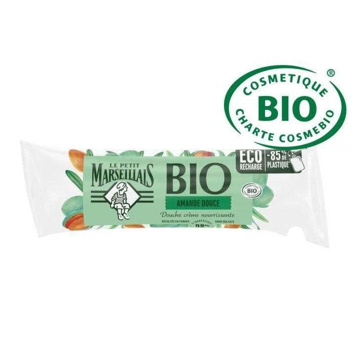 LE PETIT MARSEILLAIS Recharge creme Bio Nourrisante Amande douce - Ber