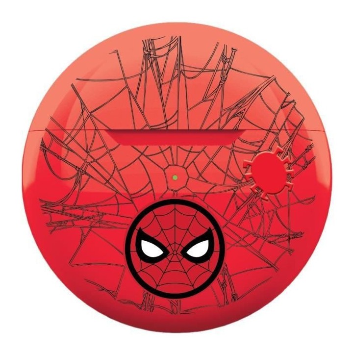 SPIDERMAN - Ecouteurs stéréo sans fil pour enfants - LEXIBOOK
