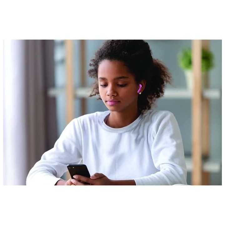 LEXIBOOK - Ecouteurs stéréo sans fil pour enfants - Licorne