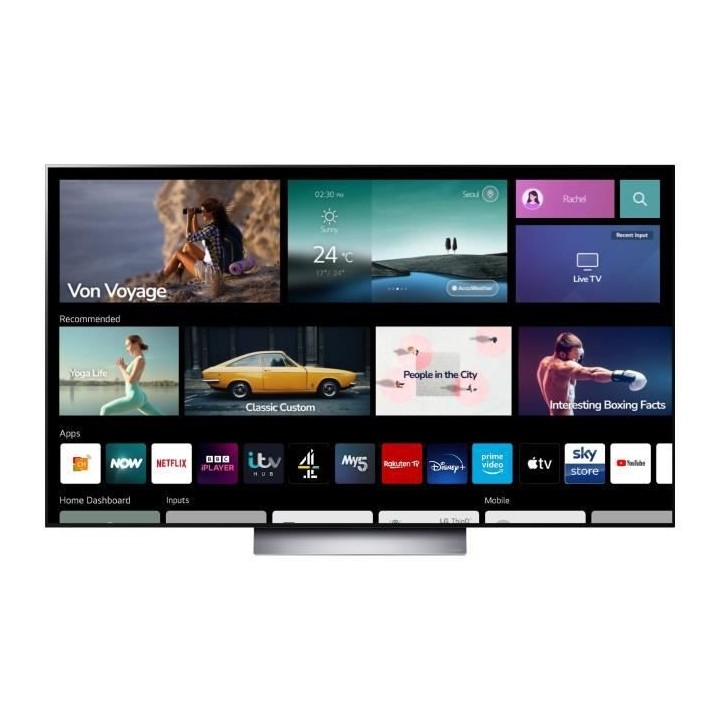 LG OLED55C24 - TV OLED 55 (139cm) - UHD 4K - Dolby Vision IQ - son Dol