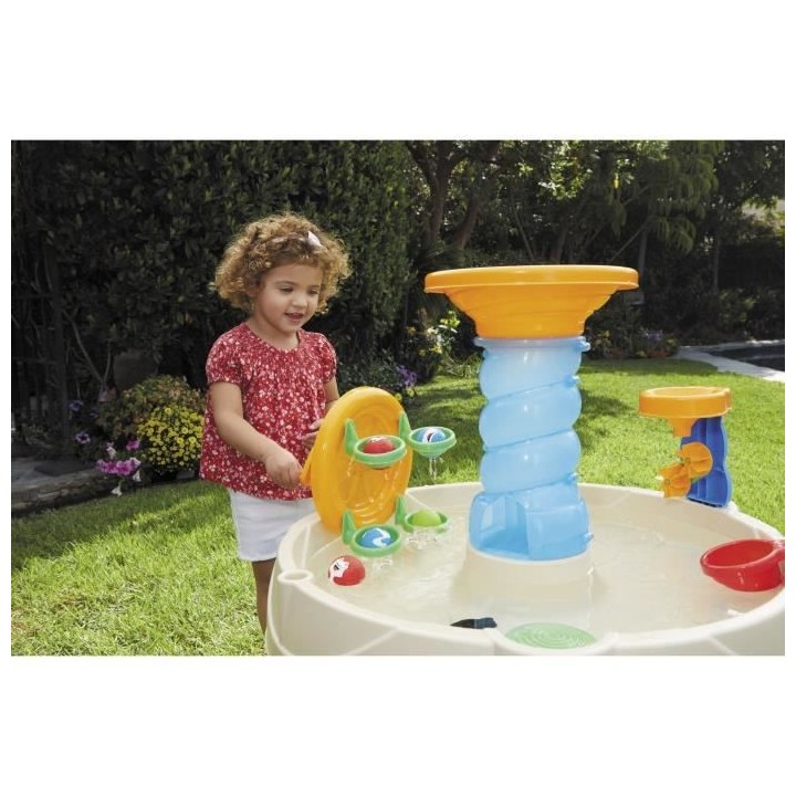 Little Tikes - Table de Jeux d'Eau Bleue - Tornades Folles