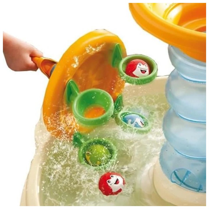 Little Tikes - Table de Jeux d'Eau Bleue - Tornades Folles