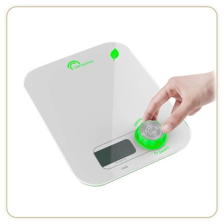 LITTLE BALANCE 8198 Kinetic Flower, Balance de cuisine sans pile, Rech