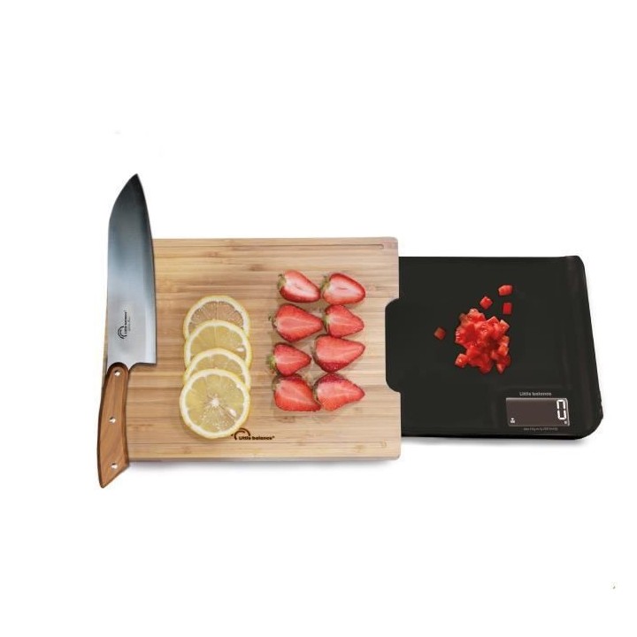 LITTLE BALANCE 8399 Chef 5 Trio USB, Balance de cuisine sans pile, Rec