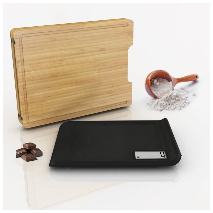 LITTLE BALANCE 8399 Chef 5 Trio USB, Balance de cuisine sans pile, Rec