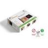 LITTLE BALANCE 8399 Chef 5 Trio USB, Balance de cuisine sans pile, Rechargeable USB, 3 en 1 : Coupez, pesez, versez, 5 kg/1g, Ba