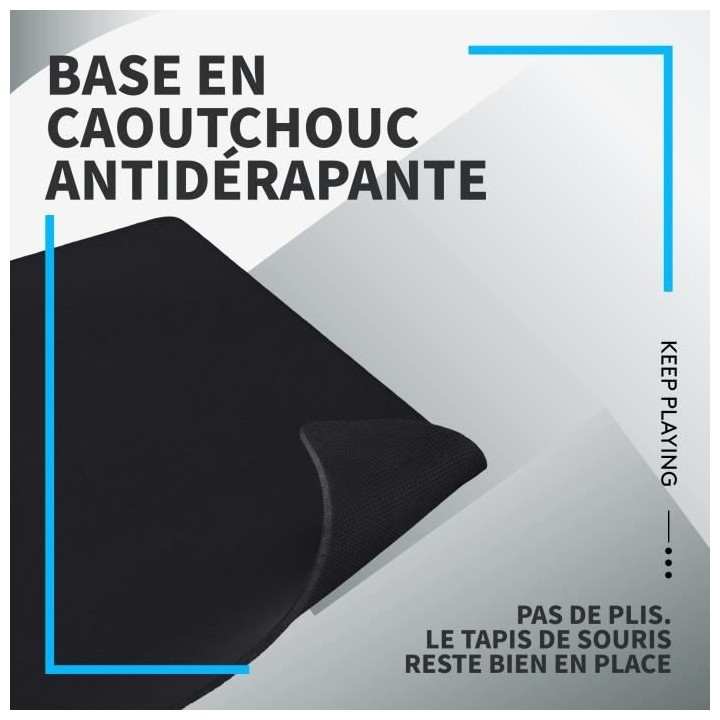 Tapis de souris gaming - LOGITECH - G640 - Noir