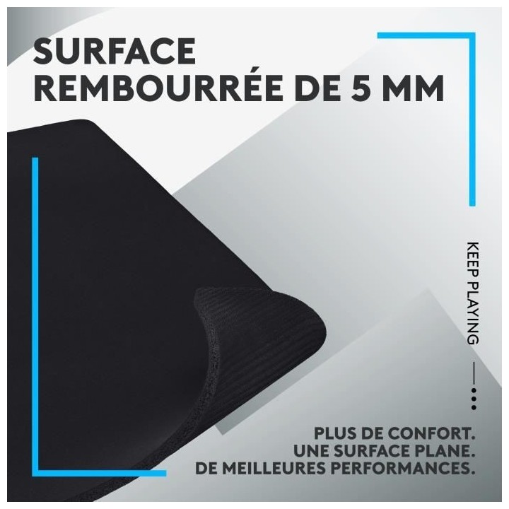 Tapis de souris gaming - LOGITECH - G740 - Noir