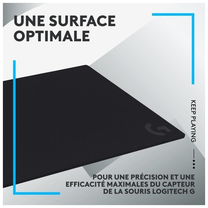 Tapis de souris gaming - LOGITECH - G740 - Noir