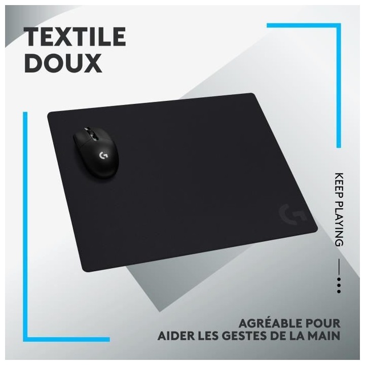 Tapis de souris gaming - LOGITECH - G740 - Noir