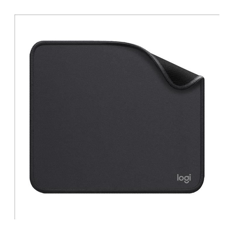 Tapis de souris durable - Logitech - Série Studio - Glissement facile - Graphite