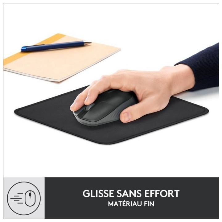 Tapis de souris durable - Logitech - Série Studio - Glissement facile